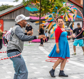 Angie Mack Hula Hoop Walkabouts and Workshops